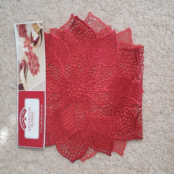 Holiday Time Other - NIP! Holiday table runner